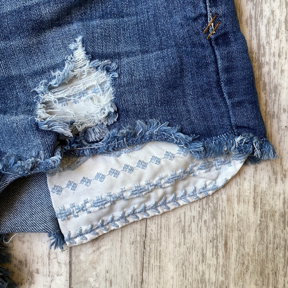 Mudd High Rise Jean Shorts - Picture 3 of 4